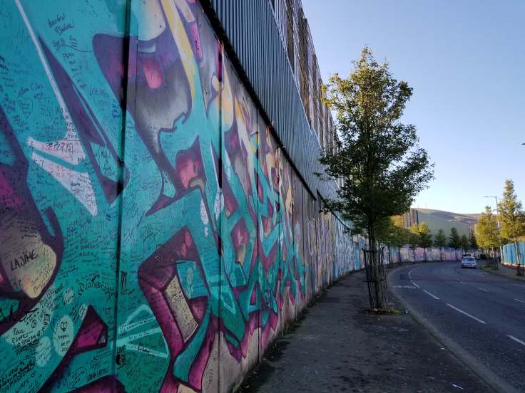 Peace Wall West Belfast